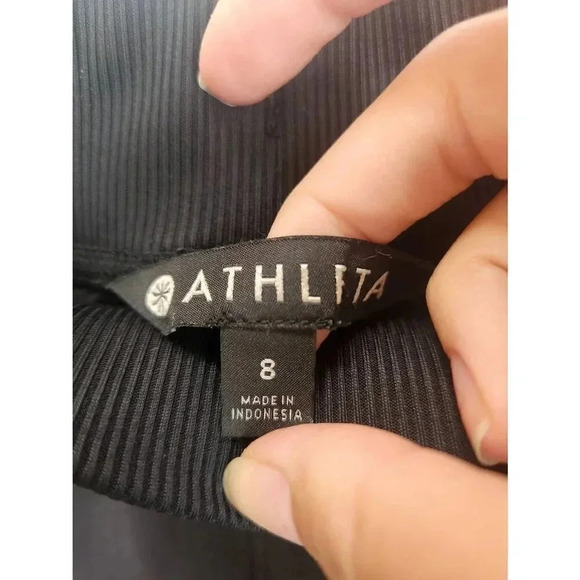 Athleta Joggers Size 8 Black - Picture 3 of 6